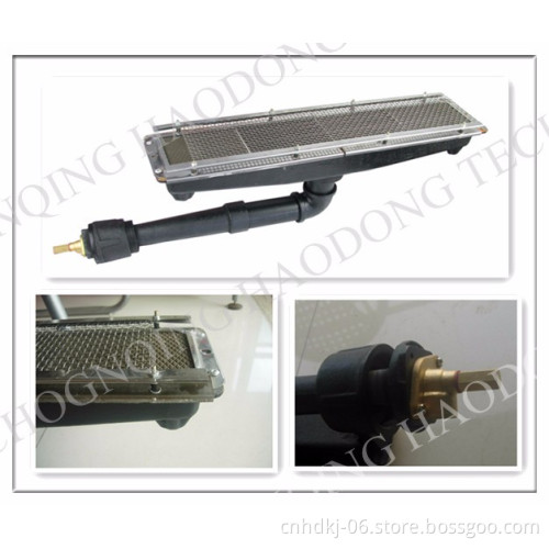 industrial Infrared gas oven burner for thermoforming products